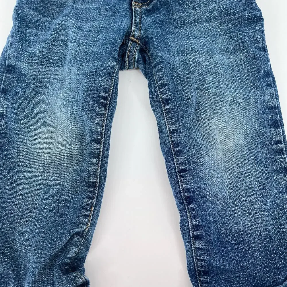 Baby Gap Jersey Lined Girlfriend Jeans 6-12 Months Medium Wash Adjustable